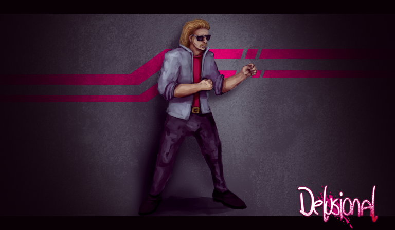 Drifter Character Concept Art And Logo Design.png