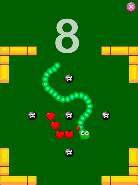 Impossible Snake One Button Snake Game Game Showcase Html5 Game Devs Forum