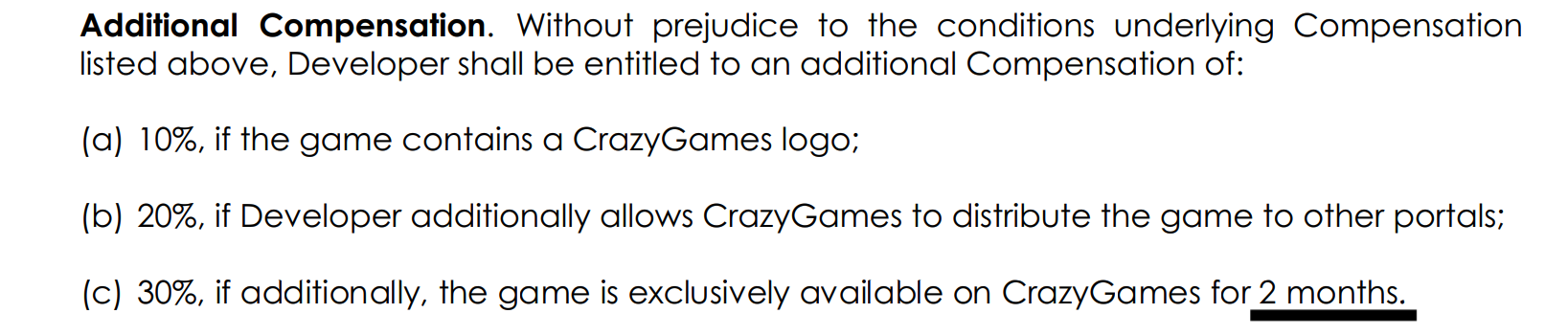 Upload your game to CrazyGames and you could win $2,000 – and you'll be  elegible for revenue share anyway