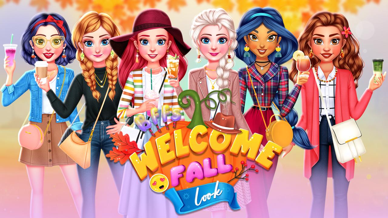 fall dress up games